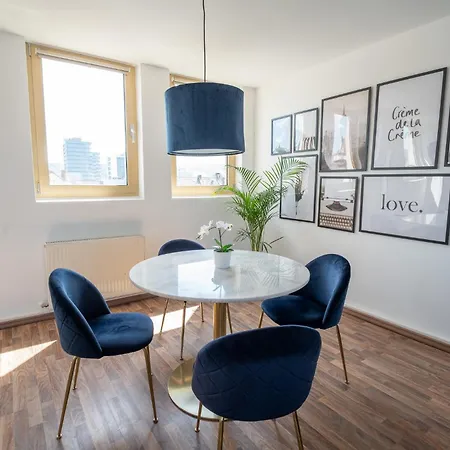 Appartement Penthouse Panoramablick Whirlpool Parken *