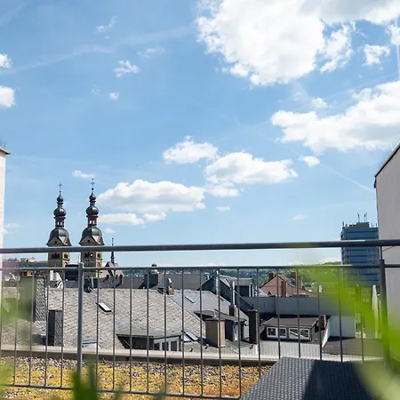 Penthouse Panoramablick Whirlpool Parken Appartement