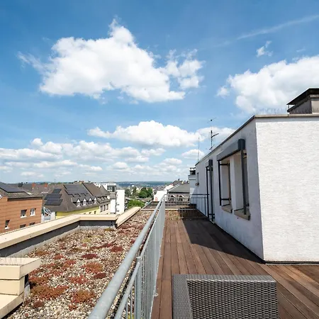 Appartement Penthouse Panoramablick Whirlpool Parken *