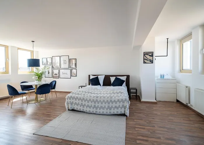 Penthouse Panoramablick Whirlpool Parken *