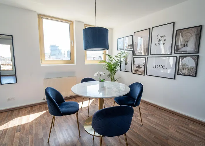 Apartamento Penthouse Panoramablick Whirlpool Parken *