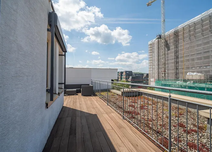 Penthouse Panoramablick Whirlpool Parken Appartement